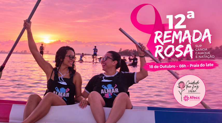 Remada Rosa - Caiaque 